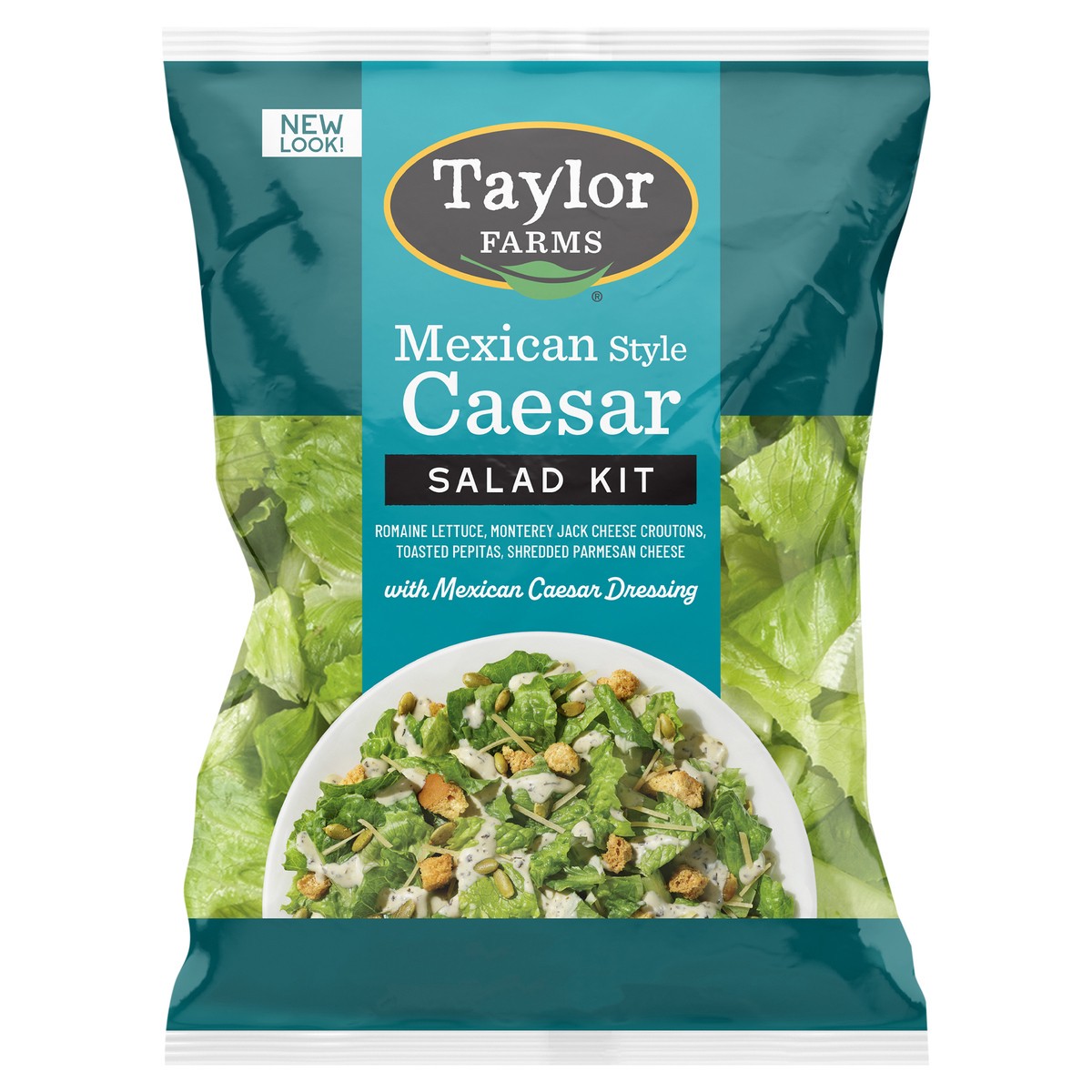 slide 4 of 8, Taylor Farms Mexican Style Caesar Salad Kit, 9.55 oz