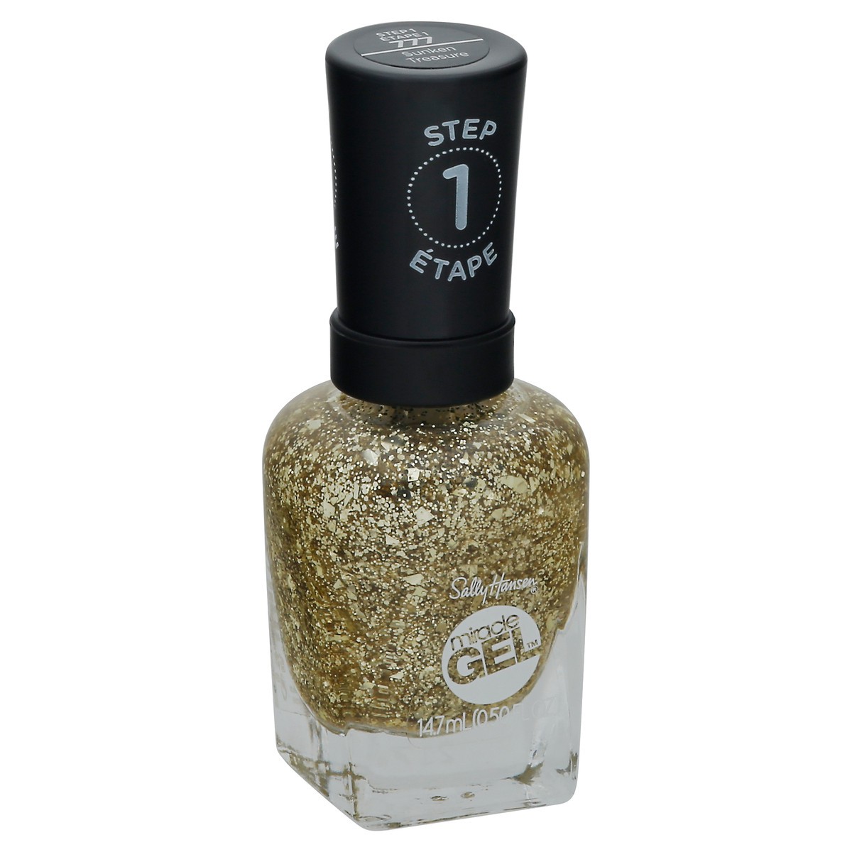 slide 2 of 9, COTY Sally Hansen Sally Hansen Miracle Gel Nail Polish - Sunken Treasure - 0.5 fl oz, 15 ml