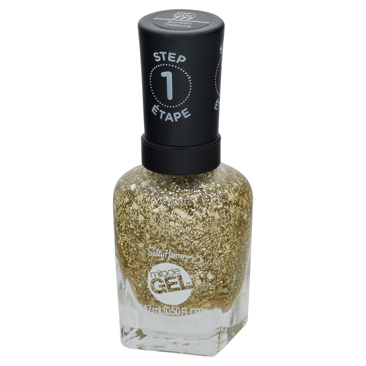 slide 3 of 9, COTY Sally Hansen Sally Hansen Miracle Gel Nail Polish - Sunken Treasure - 0.5 fl oz, 15 ml