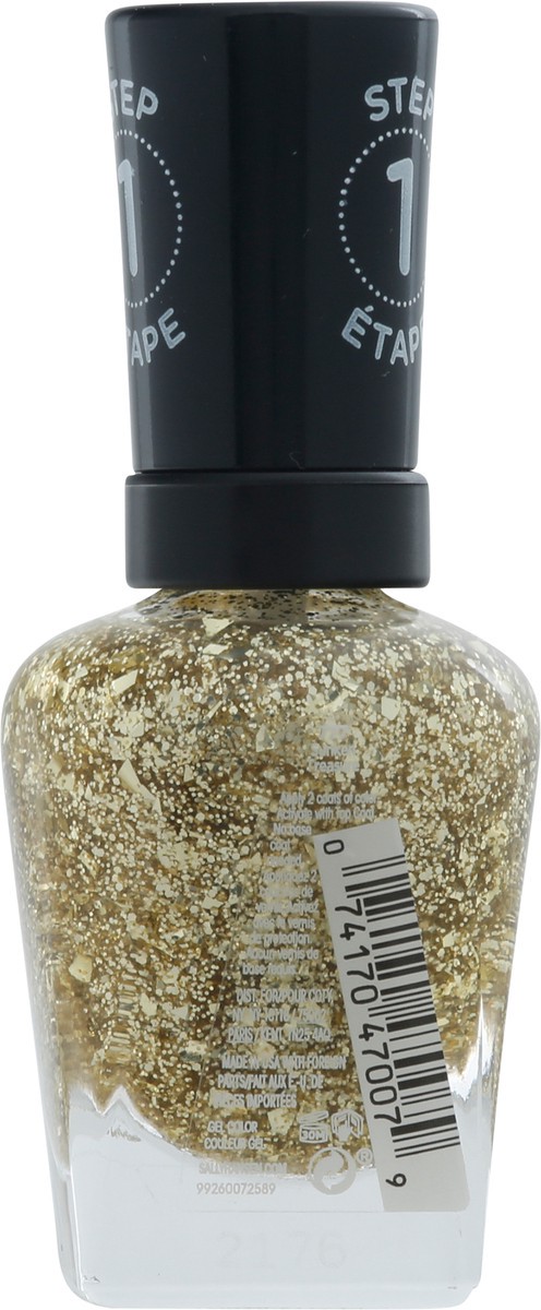 slide 5 of 9, COTY Sally Hansen Sally Hansen Miracle Gel Nail Polish - Sunken Treasure - 0.5 fl oz, 15 ml