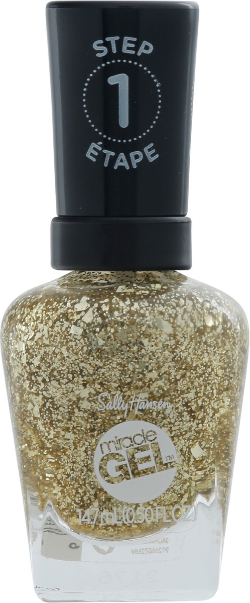 slide 6 of 9, COTY Sally Hansen Sally Hansen Miracle Gel Nail Polish - Sunken Treasure - 0.5 fl oz, 15 ml