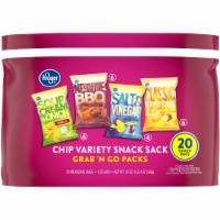 slide 1 of 1, Kroger Chip Variety Snack Sack, 20 ct