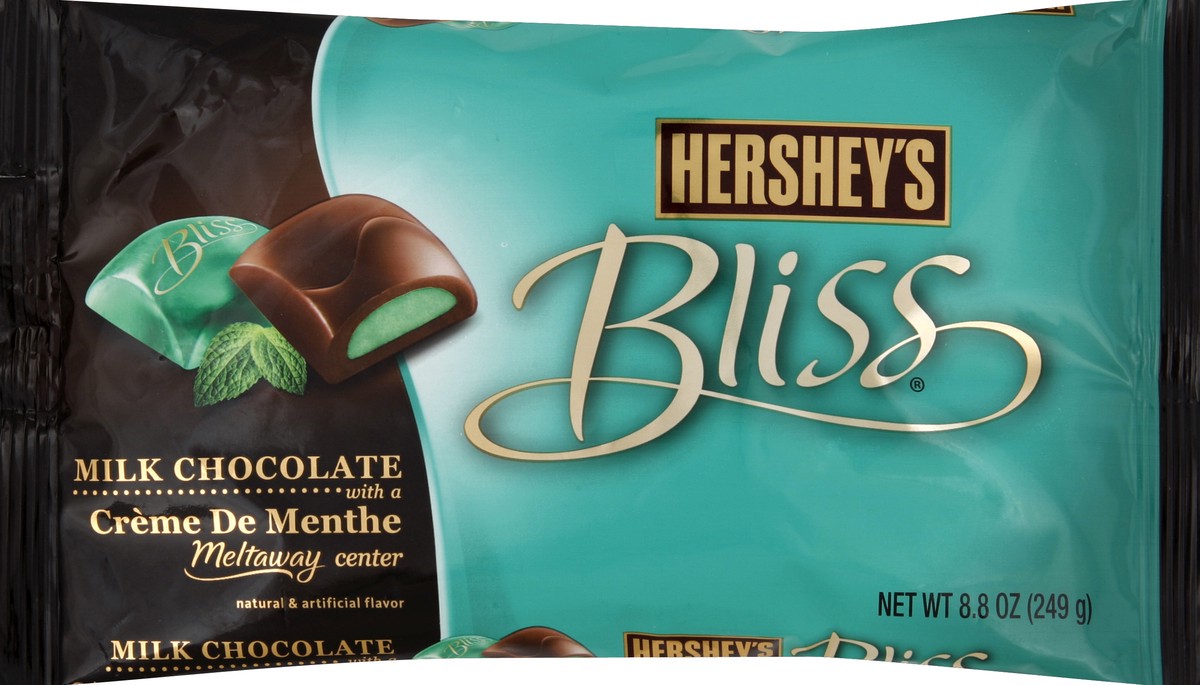 slide 3 of 5, Hershey's Milk Chocolate, Signatures, with a Creme De Menthe Meltaway Center, 8 oz