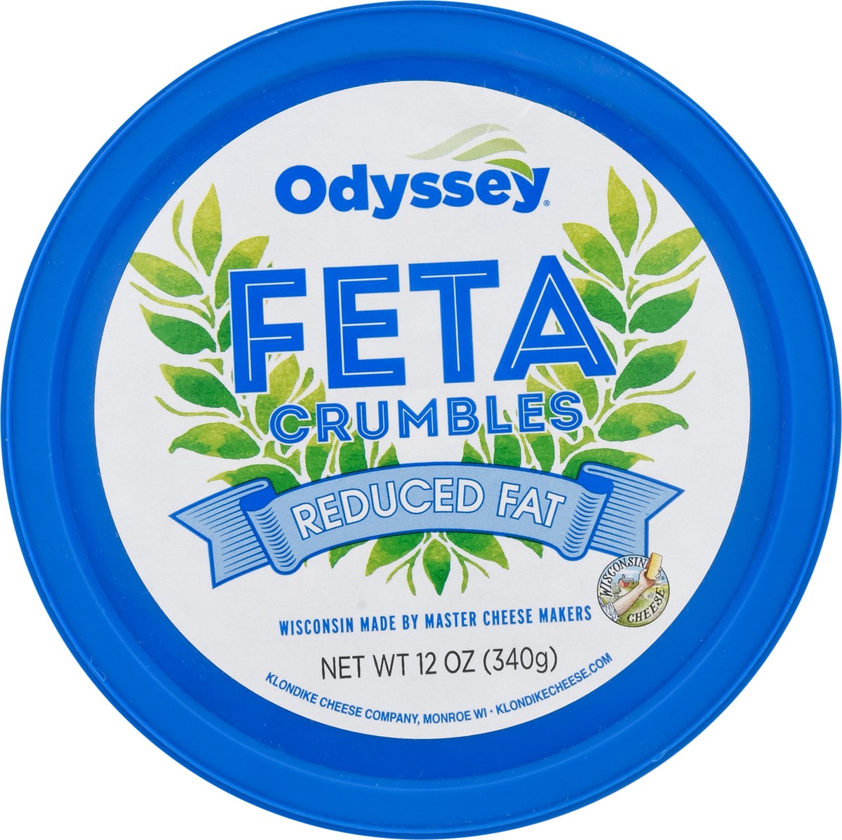slide 9 of 9, Odyssey Reduced Fat Crumbled Feta 12 oz, 12 oz