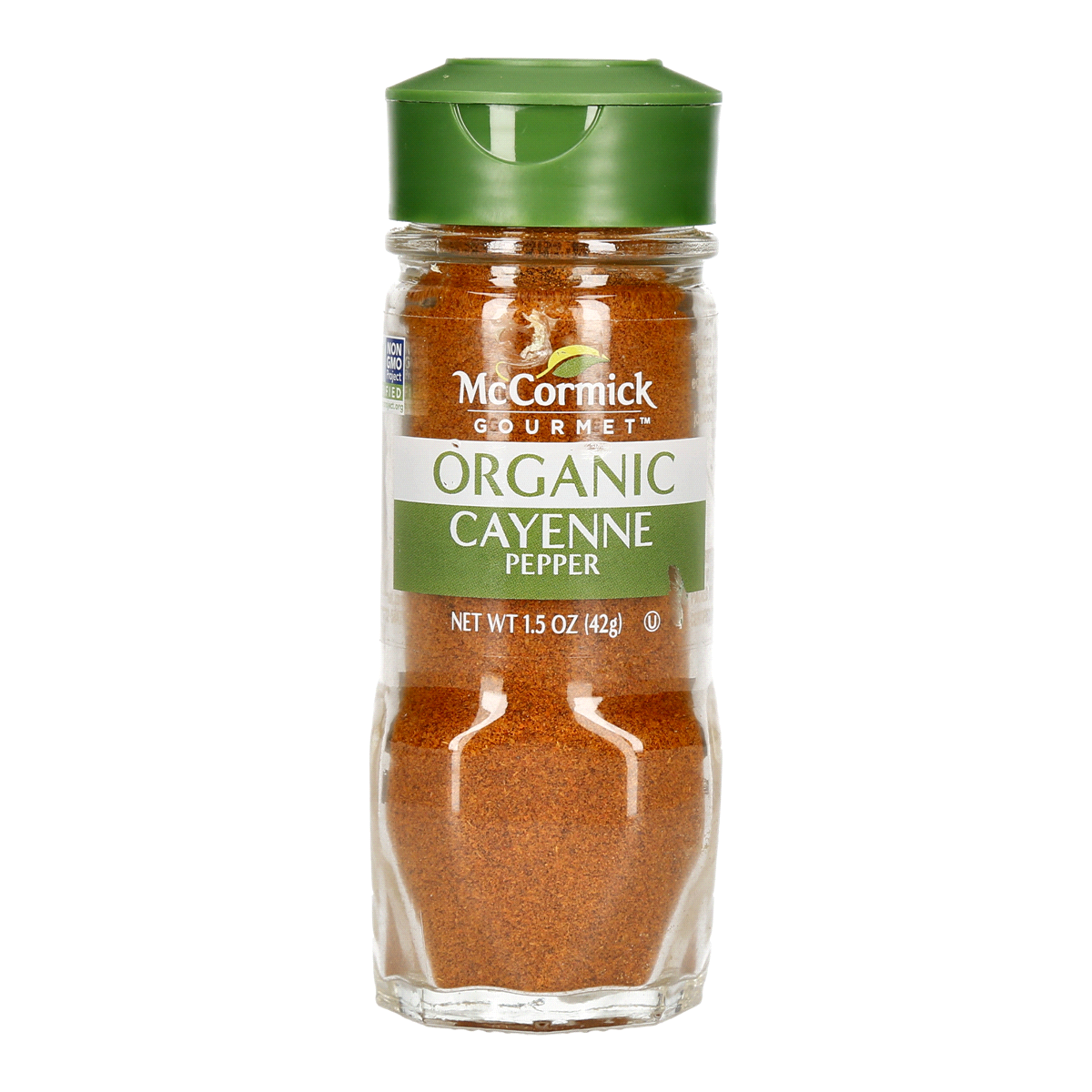 slide 1 of 1, McCormick Gourmet Organic Red Pepper Cayenne, 1.5 oz