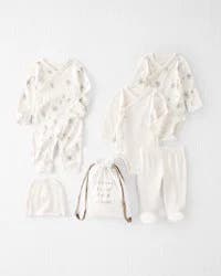Littleplanet Baby Organic Cotton Coming Home Bag - Sweet Cream - 9M