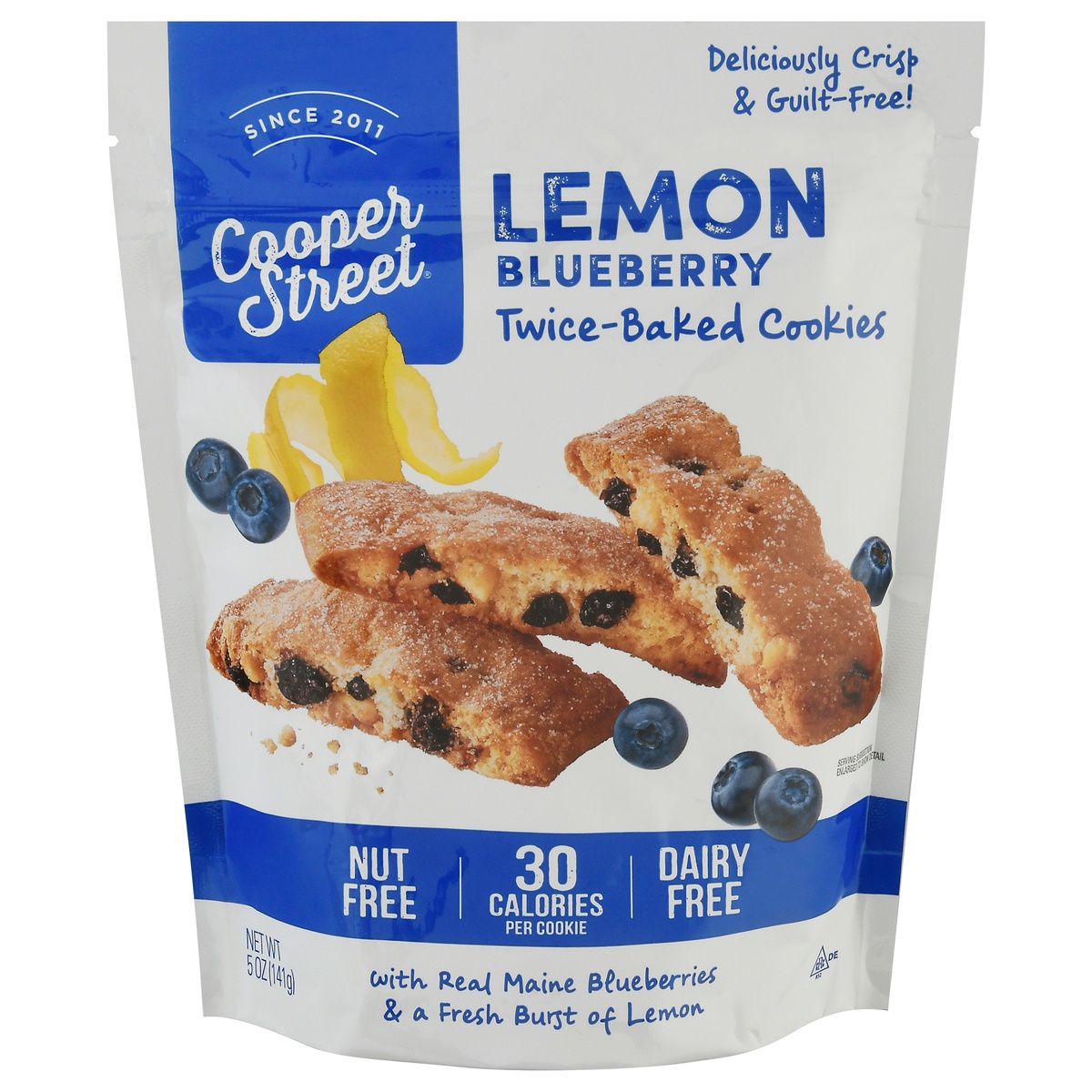slide 1 of 1, Cooper Street Cookies Blueberry Lemo, 1 ct
