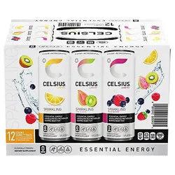 Celsius Energy Drink Sparkling Variety Pack- 144 fl oz