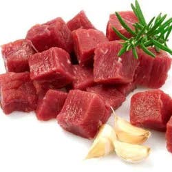 Choice Beef Round Cubes