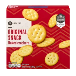 SE Grocers Original Snack Baked Crackers - 13.7 oz