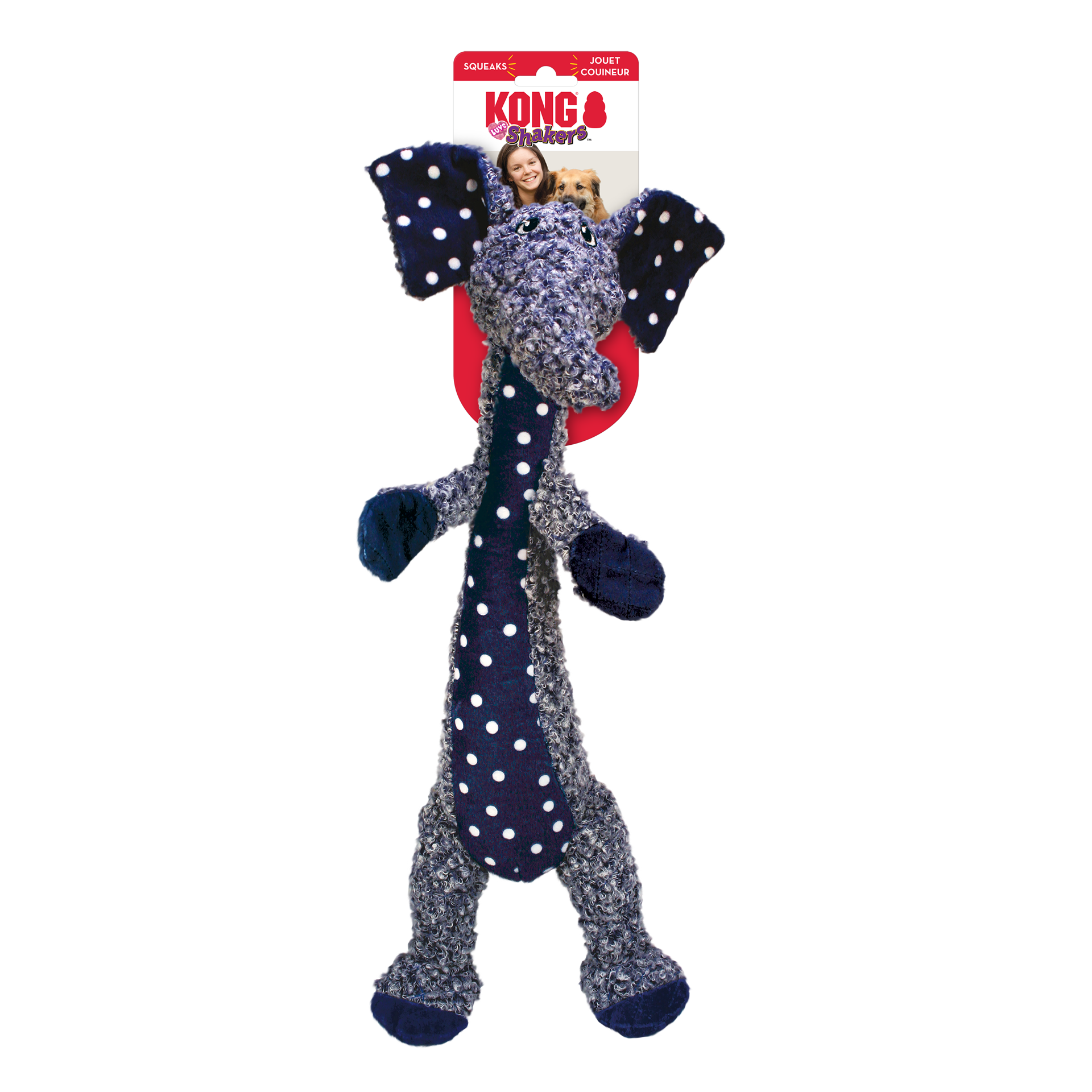 slide 3 of 3, KONG Shakers™ Luvs Elephant Lg, 1 ct