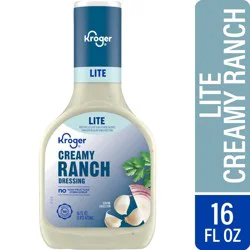 Kroger Lite Creamy Ranch Dressing