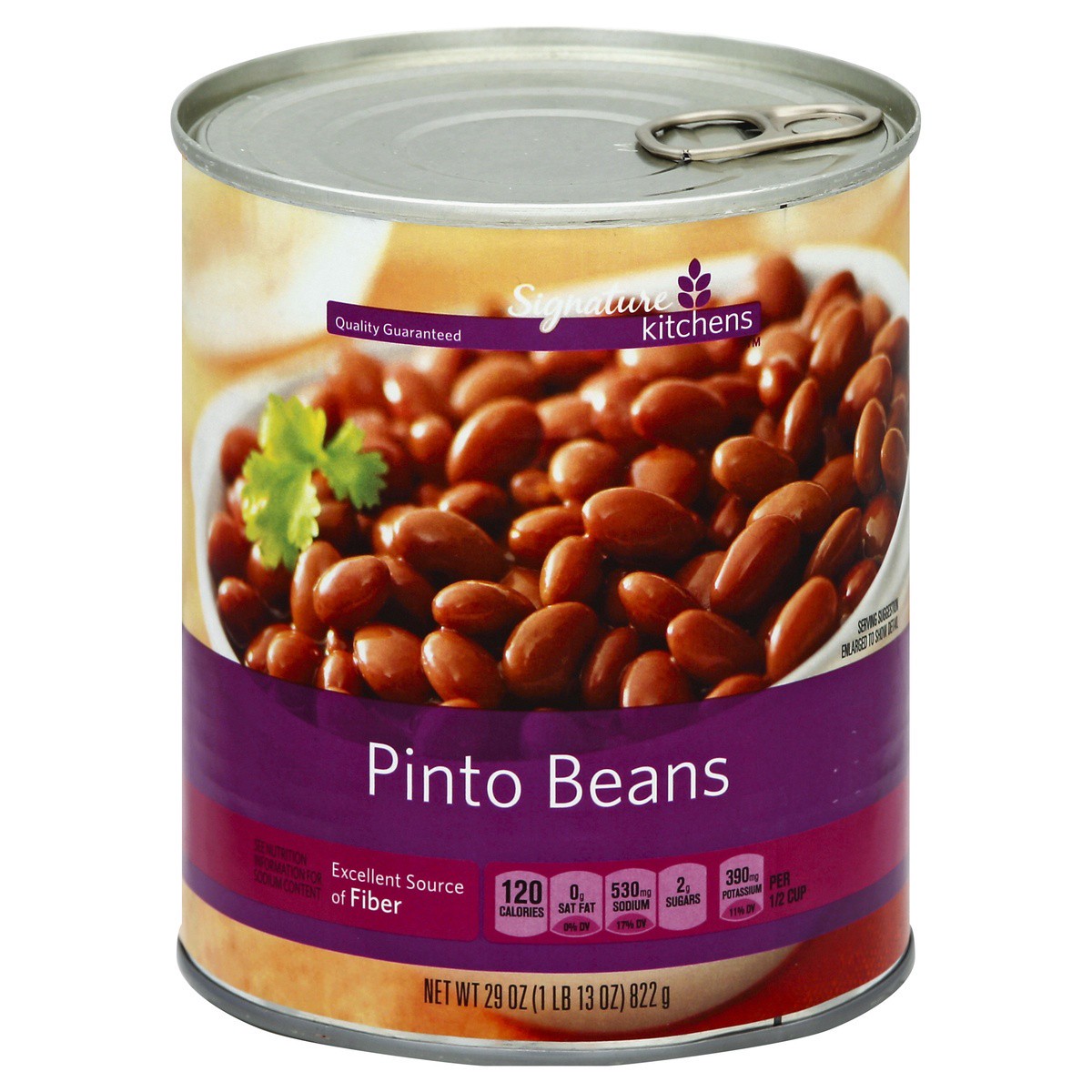 slide 1 of 2, Signature Select Pinto Beans 29 oz, 29 oz