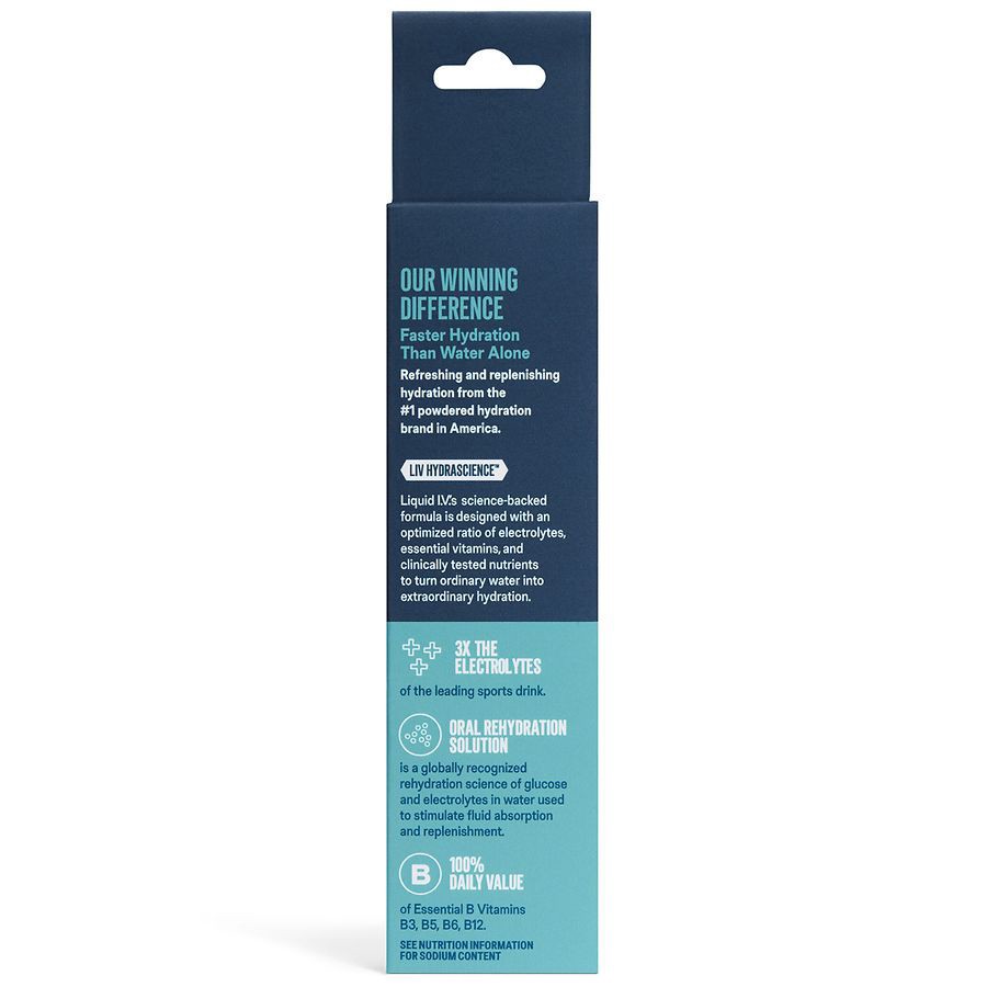 slide 2 of 5, Liquid I.V. Hydration Multiplier Electrolyte Drink Mix Mango, 0.56 oz x 3 ct