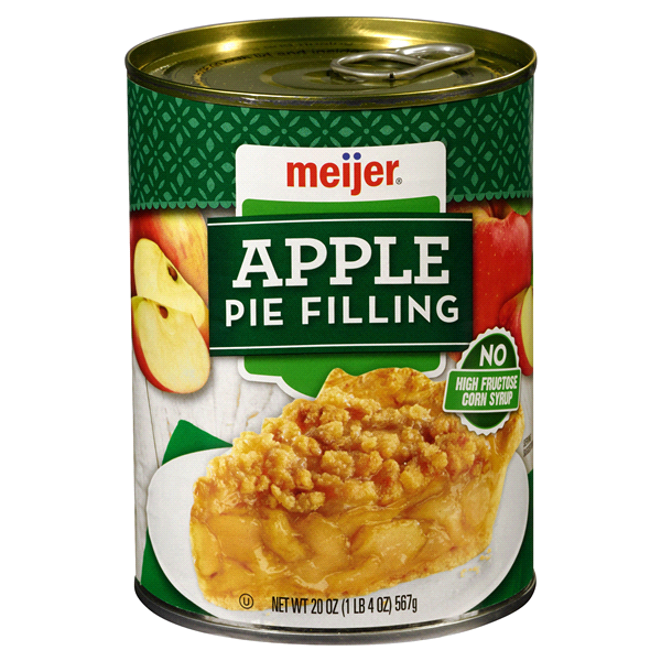 slide 1 of 1, Meijer Apple Pie Filling, 20 oz