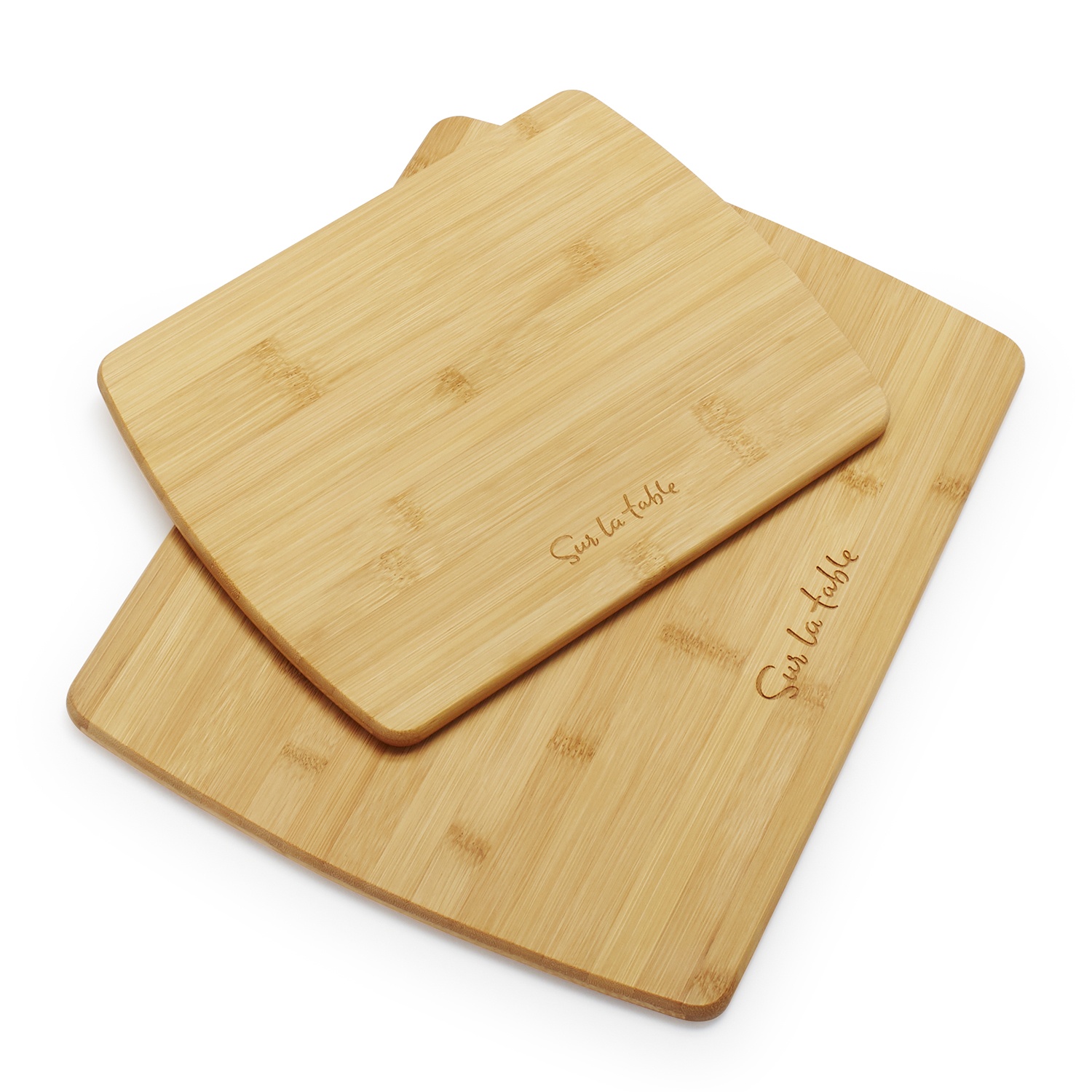 slide 1 of 1, Sur La Table Bamboo Cutting Boards, 2 ct