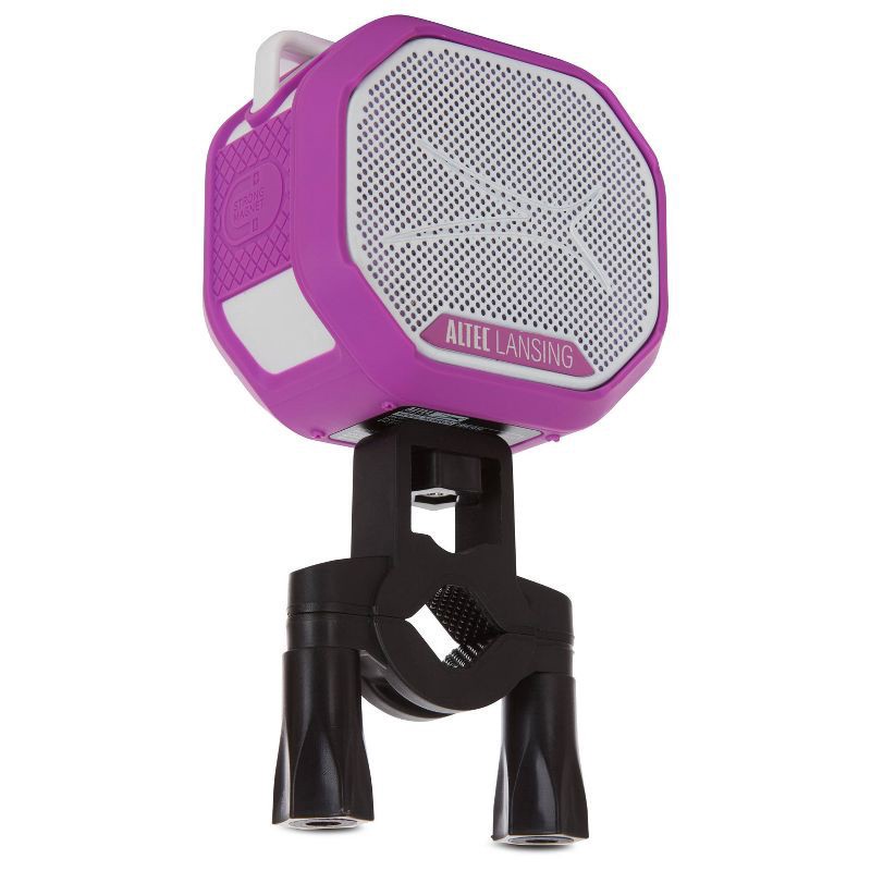 slide 7 of 11, Altec Lansing HydraTrek Bluetooth Speaker - Purple, 1 ct