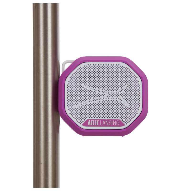 slide 11 of 11, Altec Lansing HydraTrek Bluetooth Speaker - Purple, 1 ct