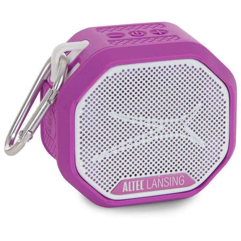 slide 1 of 11, Altec Lansing HydraTrek Bluetooth Speaker - Purple, 1 ct