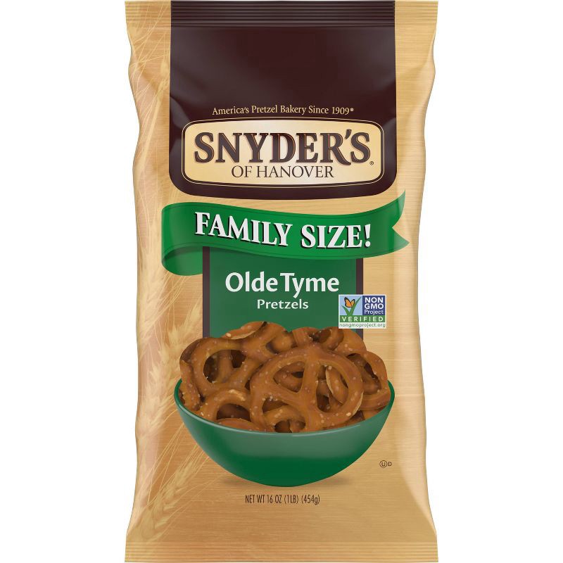 slide 1 of 5, Snyder's of Hanover Pretzels, Olde Tyme Pretzels, 16 Oz, 16 oz