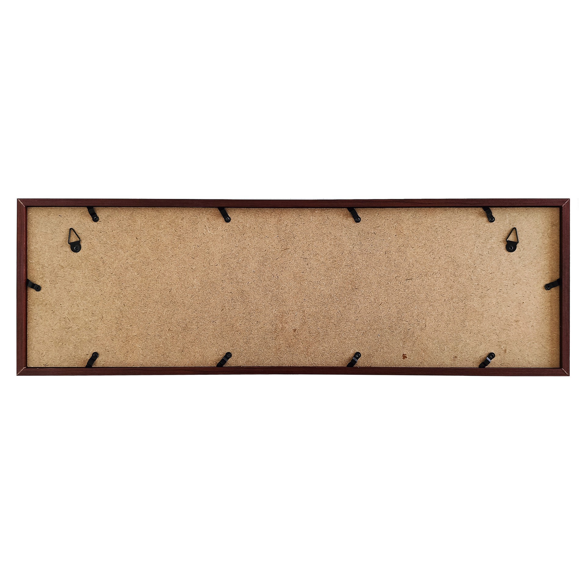 slide 4 of 4, 7.25" X 25.25" Mahogany Memorial Display Case By Studio Decor, 7.25 in x 25.25 in