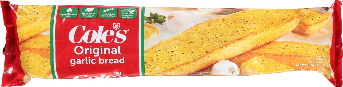 slide 1 of 14, Cole's Original Garlic Bread, 16 oz