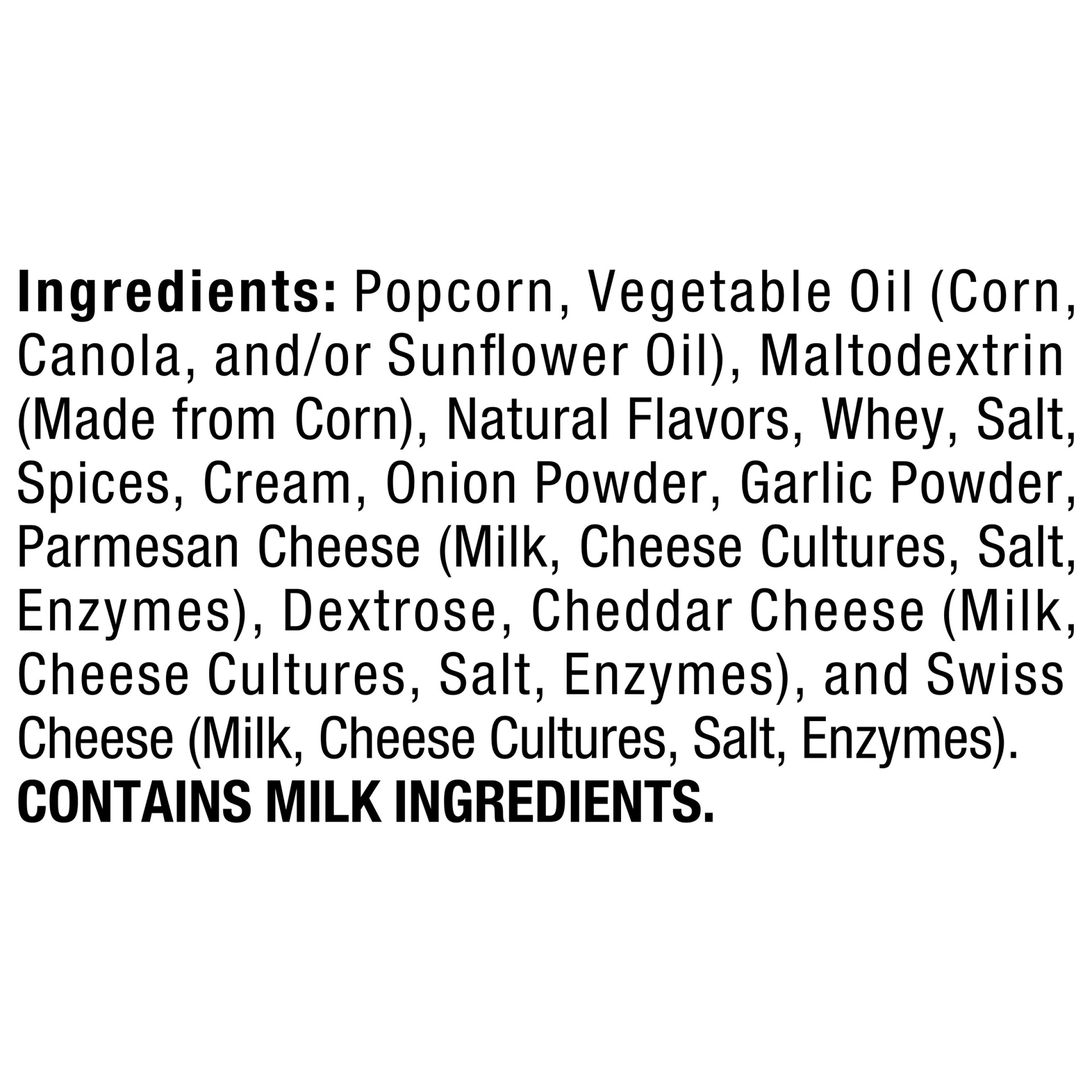 smartfood garlic parmesan popcorn