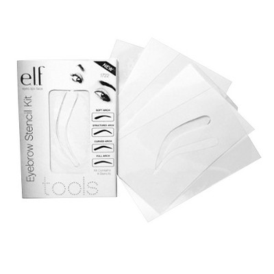 slide 1 of 1, e.l.f. Eyebrow Stencil, 4 ct