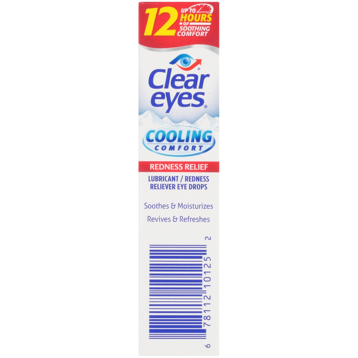 slide 9 of 10, Clear Eyes Cooling Comfort Relief Lubricant Eye Drops, Daily Use, 0.5 fl oz, 0.50 fl oz