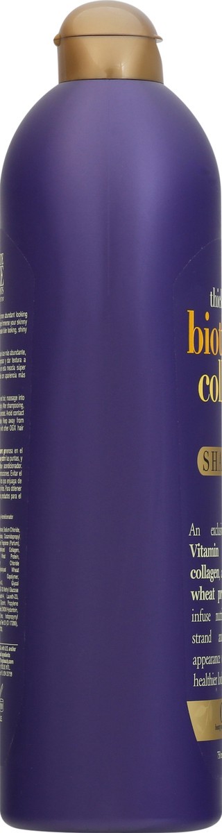 slide 5 of 13, OGX Thick & Full + Biotin & Collagen Shampoo 25.4 fl oz, 25.4 fl oz