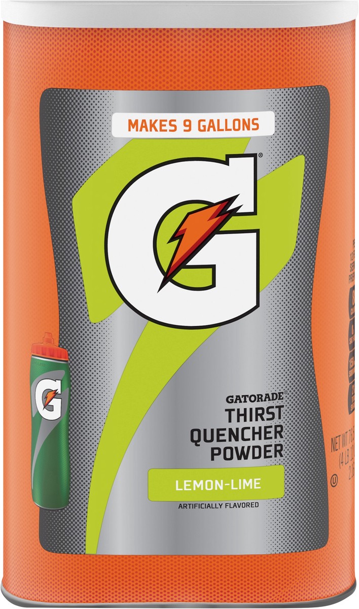 slide 7 of 7, Gatorade Lemon-Lime Thirst Quencher Powder - 76.50 oz, 76.50 oz