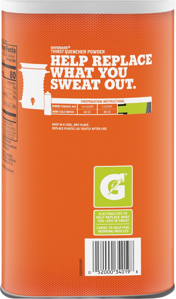 slide 7 of 7, Gatorade Lemon-Lime Thirst Quencher Powder 76.5 oz, 76.50 oz