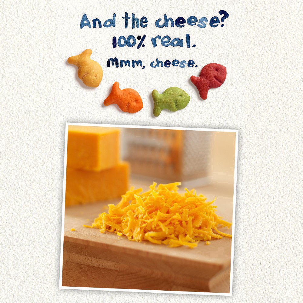 slide 15 of 195, Pepperidge Farm Goldfish Colors Cheddar Cheese Crackers, 6.6 oz Bag, 6.6 oz