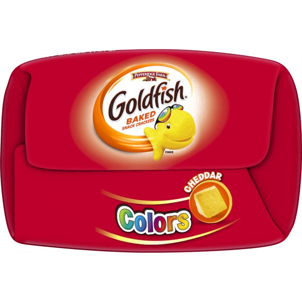 slide 139 of 195, Pepperidge Farm Goldfish Colors Cheddar Cheese Crackers, 6.6 oz Bag, 6.6 oz