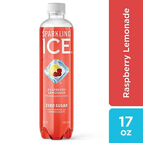 slide 1 of 1, Sparkling Ice Raspberry Lemonade- 17 fl oz, 17 fl oz
