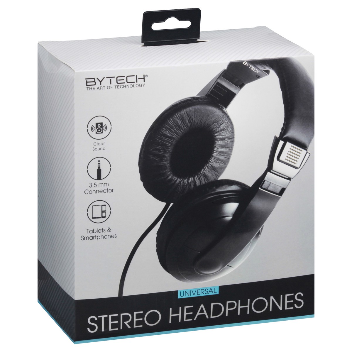 slide 5 of 9, Bytech Universal Stereo Headphones 1 1 ea, 1 ea