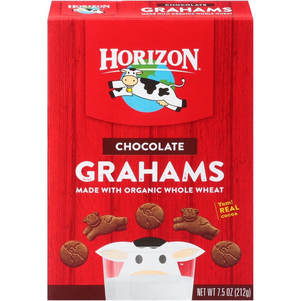 slide 1 of 1, Horizon Chocolate Grahams Cookies, 7.5 oz