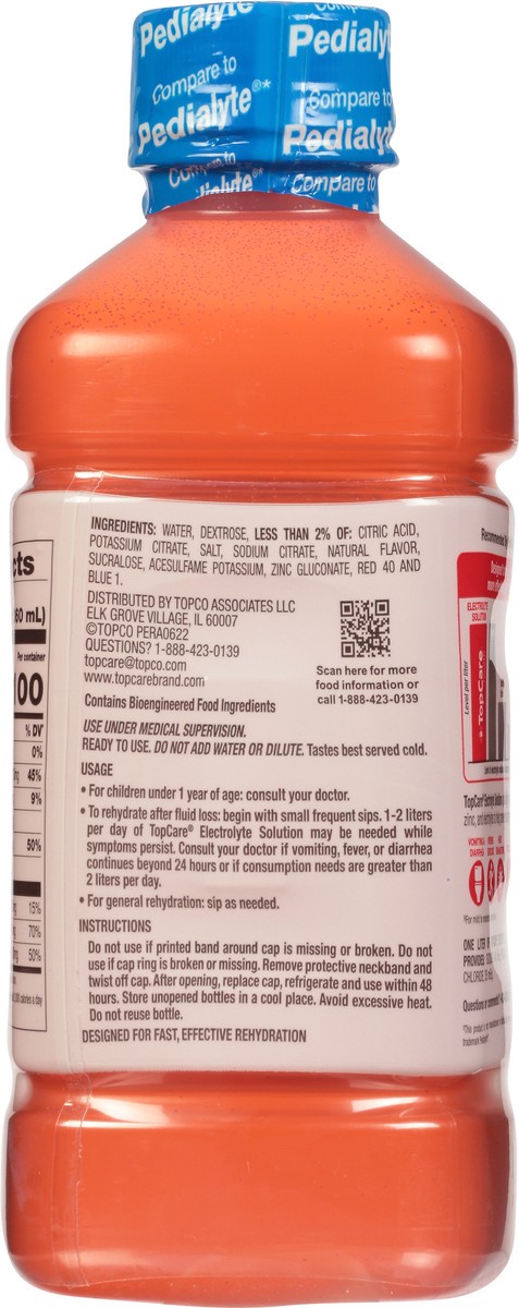 slide 9 of 9, TopCare Tcare Oral Electro Strawb, 33.8 fl oz