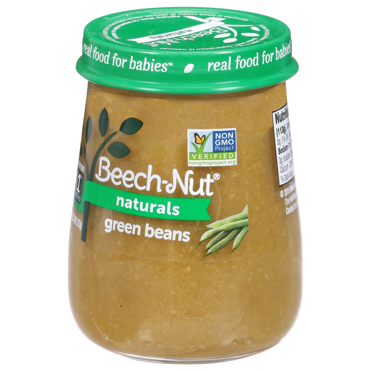 slide 10 of 13, Beech-Nut Naturals Stage 1 Baby Food, Green Beans, 4 oz Jar, 4 oz