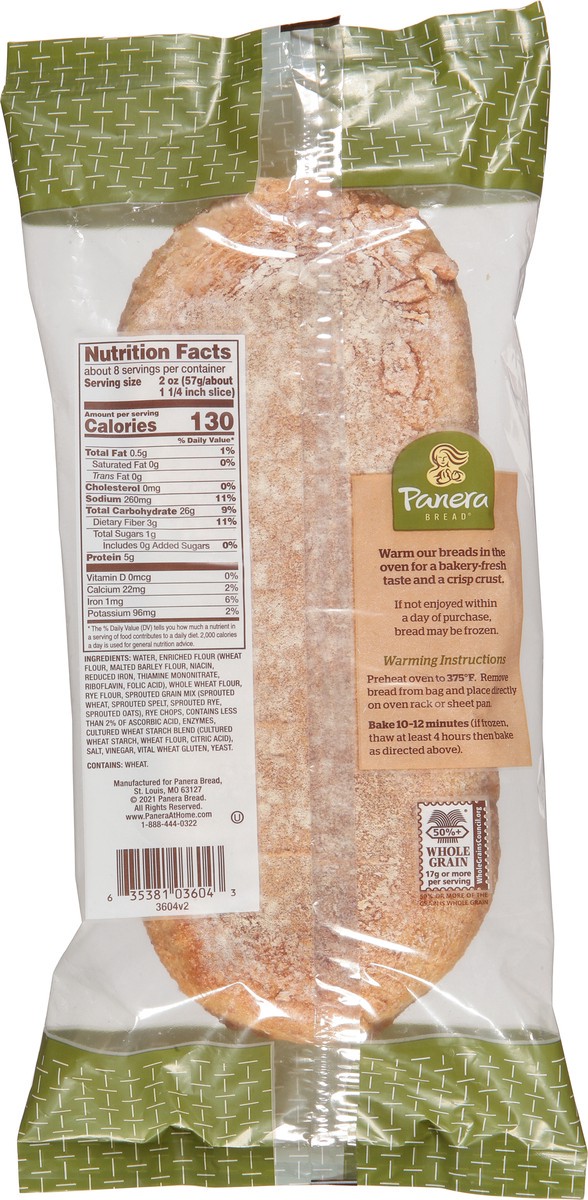 slide 3 of 13, Panera Bread Panera Rustic Multigrain, 16 oz