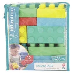 Infantino Super Soft Building Blocks - 1 ea