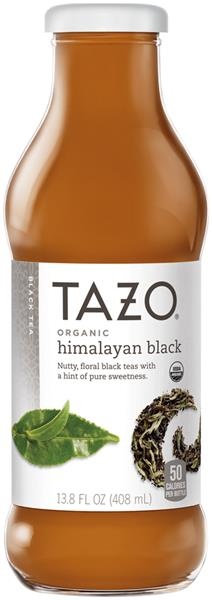 slide 1 of 1, Tazo Himalayan Black Organic Tea, 13.8 fl oz