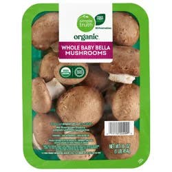Simple Truth Organic Whole Baby Bella Mushrooms