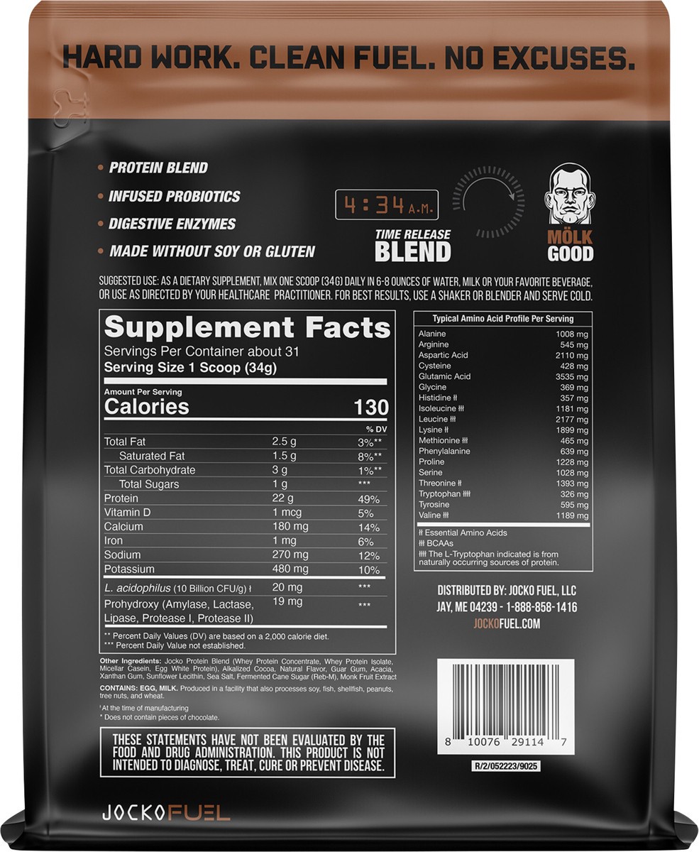 slide 7 of 7, Jocko Molk Chocolate 2lb Bag, 2.3 lb