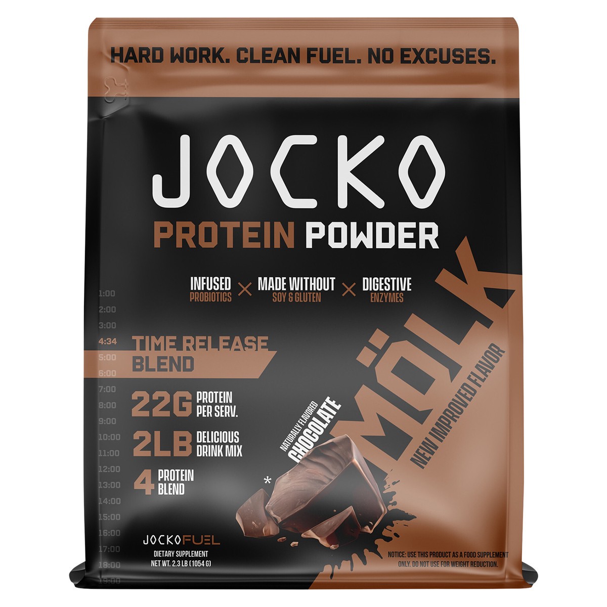 slide 4 of 7, Jocko Molk Chocolate 2lb Bag, 2.3 lb
