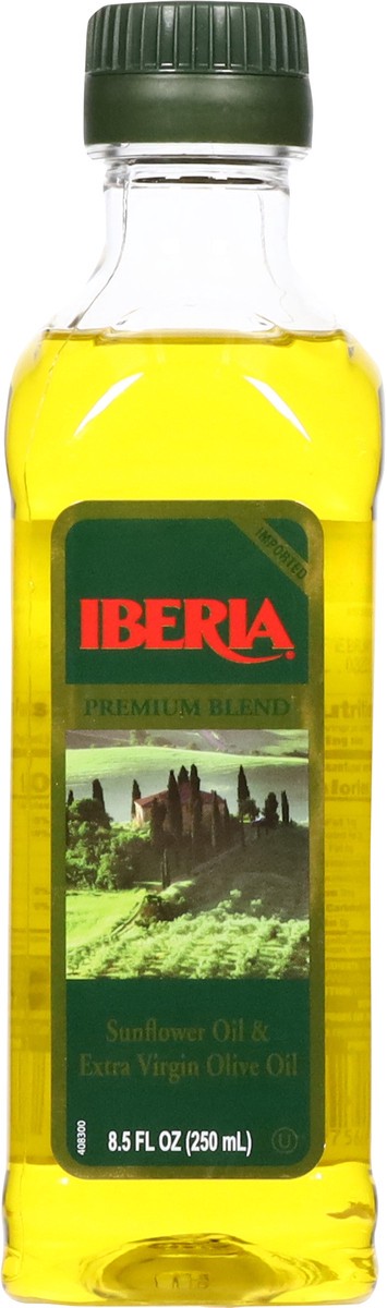 slide 10 of 14, Iberia Premium Blend Sunflower Oil & Extra Virgin Olive Oil 8.5 fl oz, 8.5 fl oz