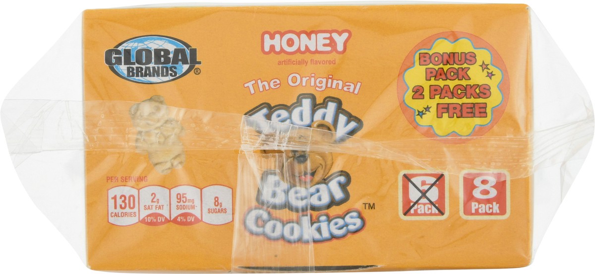 slide 14 of 14, Global Brands Global Honey Teddy Bear Cookies, 7.9 oz