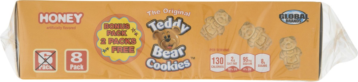 slide 7 of 14, Global Brands Global Honey Teddy Bear Cookies, 7.9 oz