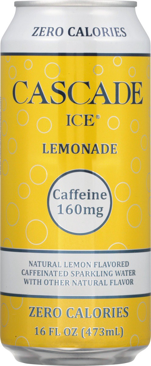 slide 8 of 9, Cascade Ice Caffienated Lemonade- 16 fl oz, 16 fl oz