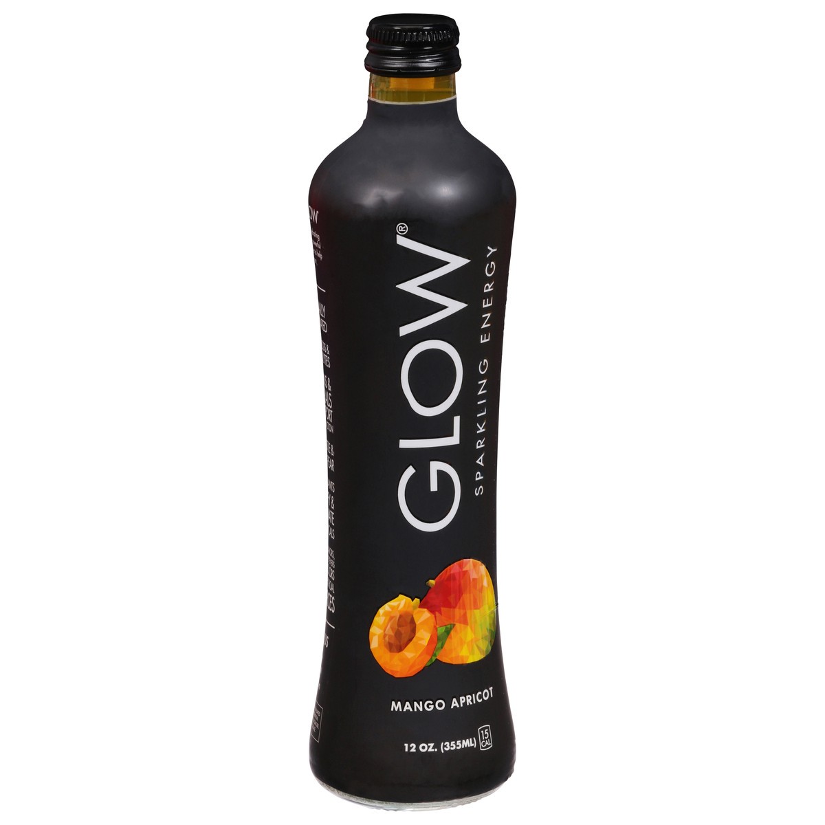 slide 12 of 14, Glow Mango Apricot Sparkling Energy - 12 oz, 12 oz